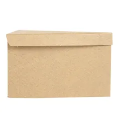 BOÎTES À PART DE GÂTEAU THEPACK  14,4x8,5x9 CM MARRON CARTON NANO-MICRO (600 UNITÉ)