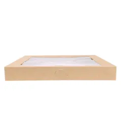 COUVERCLES POUR BOÎTES 253.14 300 G/M2 + PET 22,9x22,8x3 CM NATUREL KRAFT (100 UNITÉ)