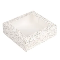 BOÎTES PÂTISSERIES AVEC FENÊTRE