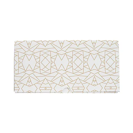 BOÎTES PATISSERIES SANS FENÊTRE THEPACK 'DECO'  24x24x12 CM BLANC CARTON NANO-MICRO (50 UNITÉ)