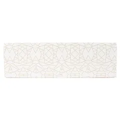 BOÎTES PATISSERIES SANS FENÊTRE THEPACK 'DECO'  32x32x10 CM BLANC CARTON NANO-MICRO (50 UNITÉ)