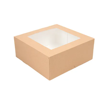 BOÎTES PATISSERIES AVEC FENÊTRE