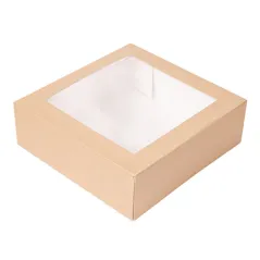 BOÎTES PÂTISSERIES AVEC FENÊTRE
