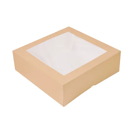 BOÎTES PÂTISSERIES AVEC FENÊTRE