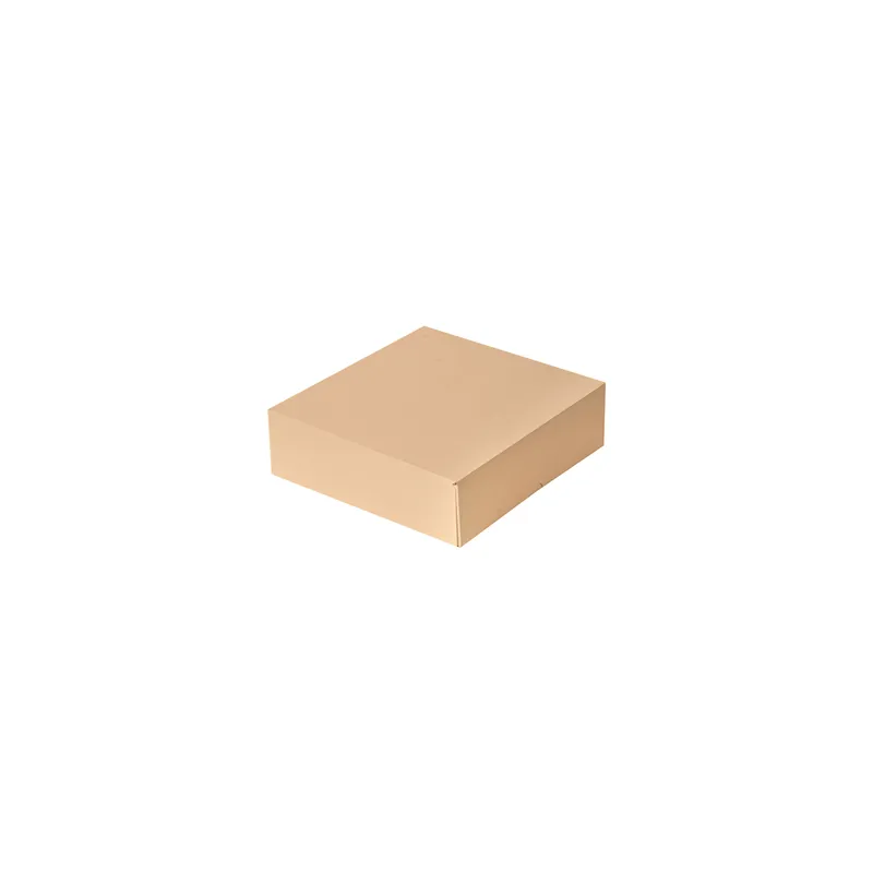 BOÎTES PATISSERIES SANS FENÊTRE THEPACK 23x23x7,5 CM NATUREL CARTON MICROCANAL (200 UNITÉ) BOÎTES PATISSERIES SANS FENÊTRE THEPACK 23x23x7,5 CM NATUREL CARTON MICROCANAL (200 UNITÉ)