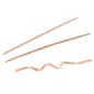 FERMETURES SACHETS 9,5 CM NATUREL KRAFT (100 UNITÉ) FERMETURES SACHETS