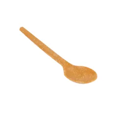 PETITES CUILLÈRES 'ESSENTIAL' 13 CM NATUREL FIBRE DE BOIS (100 UNITÉ)