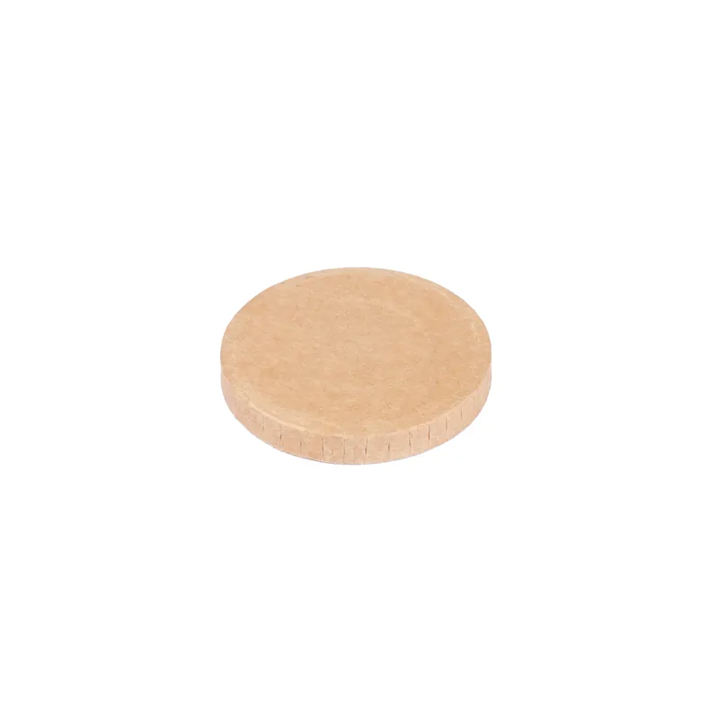 COUVERCLES POUR PETITS POTS  230 + 18 PE G/M2 Ø6,2 CM MARRON CARTON (1000 UNITÉ)