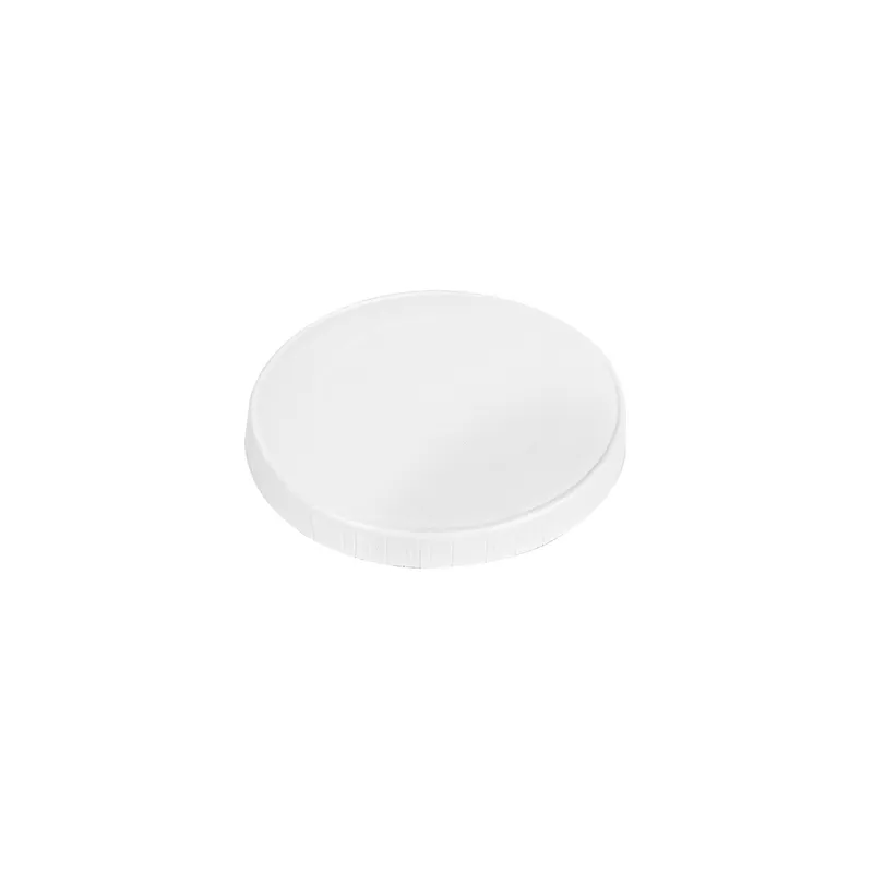 COUVERCLES POUR PETITS POTS  230 + 18 PE G/M2 Ø6,2 CM BLANC CARTON (1000 UNITÉ)