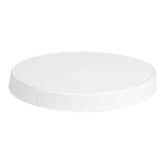 COUVERCLES POUR PETITS POTS 230 + 18 PE G/M2 Ø6,2 CM BLANC CARTON (1000 UNITÉ)
