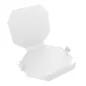 BOÎTE POUR PAELLAS 360 G/M2 50,5x50,5x5 CM BLANC CARTON (100 UNITÉ) BOÎTE POUR PAELLAS