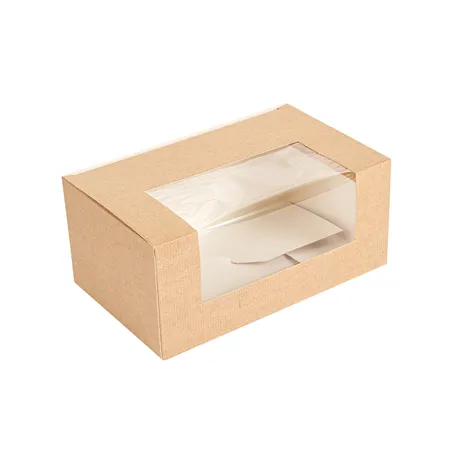 BOÎTES PÂTISSERIES AVEC FENÊTRE