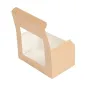 BOÎTES PÂTISSERIES AVEC FENÊTRE