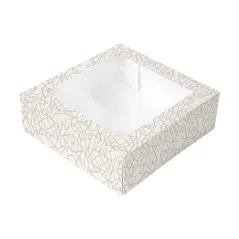 BOÎTES PATISSERIES AVEC FENÊTRE