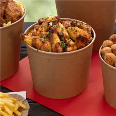 CONTAINERS POULET + COUVERCLES