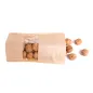SACS AVEC FERMETURE ZIP 500 GR 45 + 13 PET + 27 CPP G/M2 16+4x27 CM NATUREL KRAFT (500 UNITÉ) SACS AVEC FERMETURE ZIP