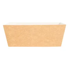 MOULES CUISSON PÂTISSERIE  230 G/M2 11,5x6,5x5 CM NATUREL KRAFT (300 UNITÉ)
