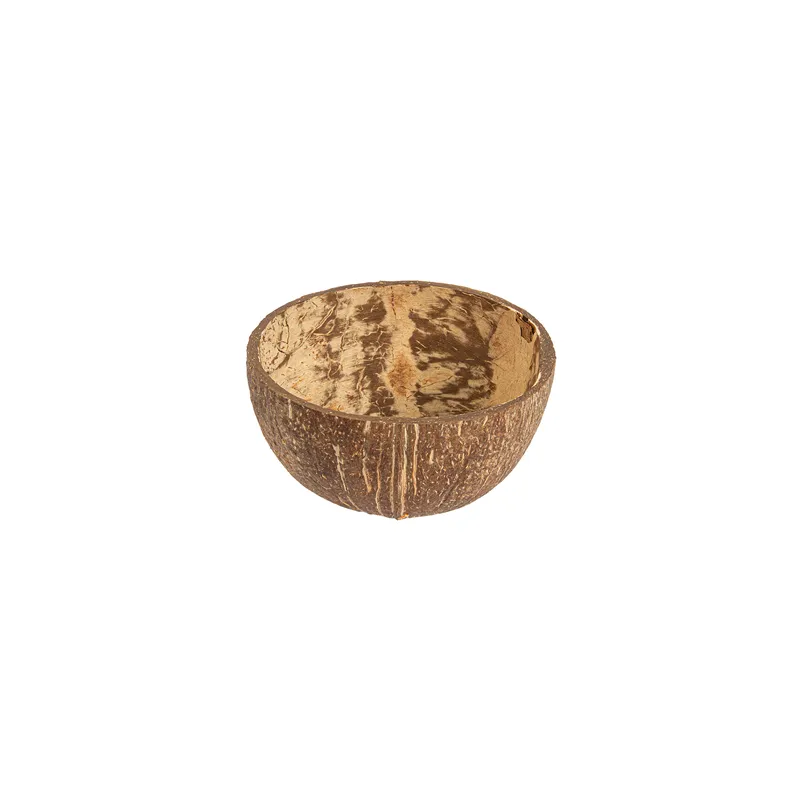 BOLS 'COCONUT' 100 ML Ø9x5 CM NATUREL COCO (5 UNITÉ)