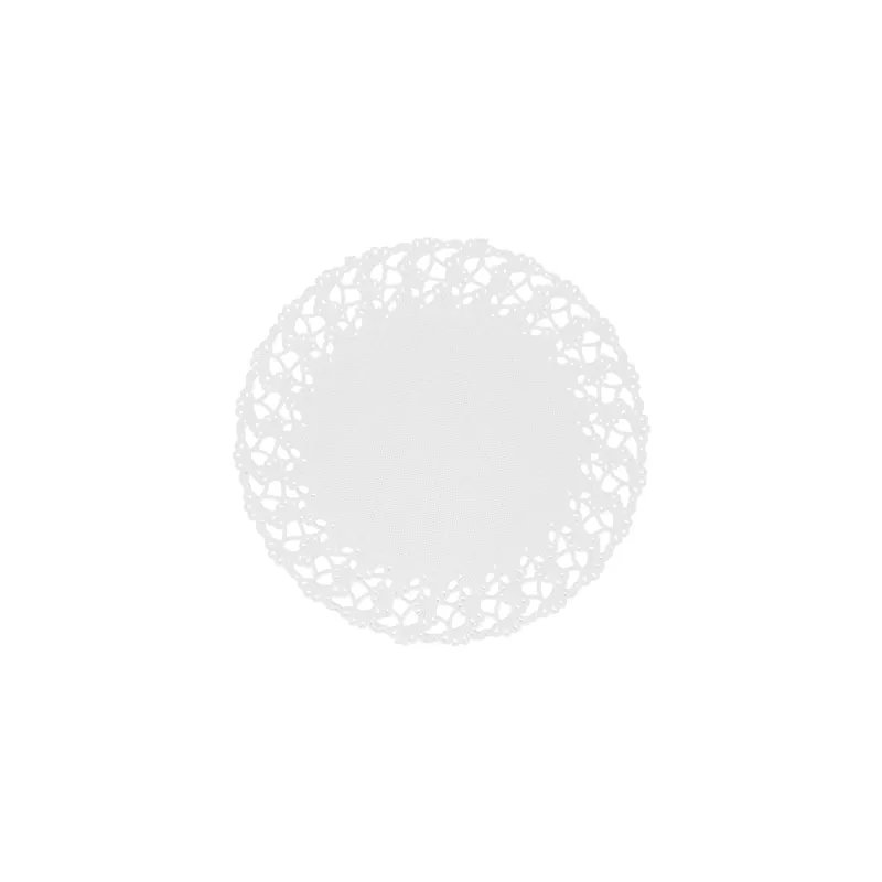 DENTELLES RONDES AJOURÉES 53 G/M2 Ø 14 CM BLANC PAPIER (250 UNITÉ) DENTELLES RONDES AJOURÉES 53 G/M2 Ø 14 CM BLANC PAPIER (250 UNITÉ)
