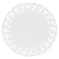 DENTELLES RONDES AJOURÉES 53 G/M2 Ø 14 CM BLANC PAPIER (250 UNITÉ) DENTELLES RONDES AJOURÉES