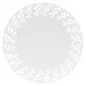 DENTELLES RONDES AJOURÉES 53 G/M2 Ø 27 CM BLANC PAPIER (250 UNITÉ) DENTELLES RONDES AJOURÉES