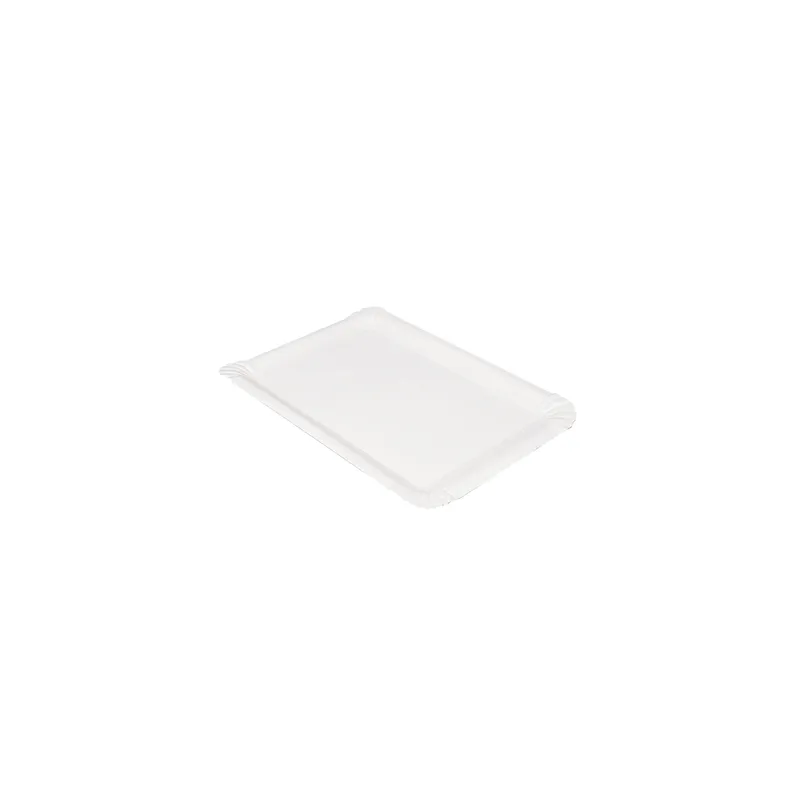 PLATEAUX PÂTISSERIE - PETITS  340 G/M2 23x17 CM BLANC CARTON (250 UNITÉ)