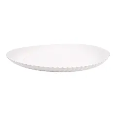 PLATEAUX PÂTISSERIE EN RELIEF  420 G/M2 Ø 26 CM BLANC CARTON (50 UNITÉ)