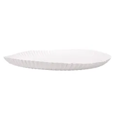 PLATEAUX PÂTISSERIE EN RELIEF  420 G/M2 Ø 30 CM BLANC CARTON (50 UNITÉ)