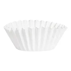 CAPSULES PETIT FOURS  50 G/M2 Ø 4x2,5 CM BLANC PARCH.INGRAISSABLE (500 UNITÉ)