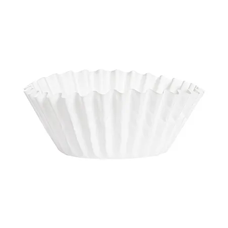CAPSULES PETIT FOURS  50 G/M2 Ø 4x2,5 CM BLANC PARCH.INGRAISSABLE (500 UNITÉ)