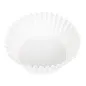 CAPSULES PETIT FOURS 50 G/M2 Ø 5x2,7 CM BLANC PARCH.INGRAISSABLE (1000 UNITÉ) CAPSULES PETIT FOURS