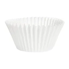 CAPSULES PETIT FOURS  50 G/M2 Ø 5x3,5 CM BLANC PARCH.INGRAISSABLE (500 UNITÉ)