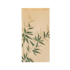 SACHETS CROISSANTS FEEL GREEN 32 G/M2 12+5x22 CM NATUREL KRAFT (500 UNITÉ)
