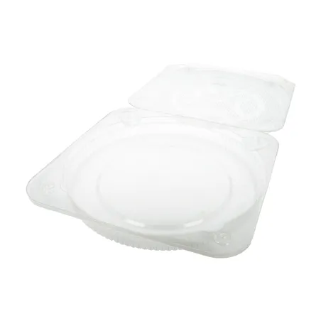 RÉCIPIENTS TARTES ET OMELETTES   Ø 20x4CM TRANSPARENT APET (280 UNITÉ)