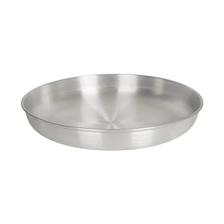 PLATEAU FRUITS DE MER   Ø 38x6 CM ARGENTE ALUMINIUM (1 UNITÉ)