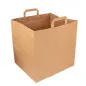 SACS SOS BOîTES PIZZA 110 G/M2 36+31x36 CM NATUREL KRAFT (125 UNITÉ) SACS SOS BOîTES PIZZA