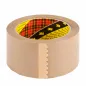 ROULEAU RUBAN ADHÉSIF 66 M x 5 CM MARRON PP (6 UNITÉ) ROULEAU RUBAN ADHÉSIF