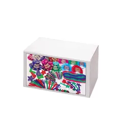 COTILLON 50 PERSONNES "HAPPY" 56,5x39x33,8 CM ASSORTI (1 UNITÉ)