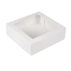 BOÎTES PÂTISSERIES AVEC FENÊTRE