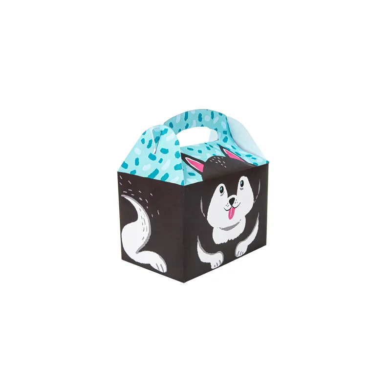BOÎTES MENU ENFANT HUSKY 'HUSKY' 320 G/M2 15,5x10,5x17,5 CM QUADRICHROMIE CARTON (300 UNITÉ)