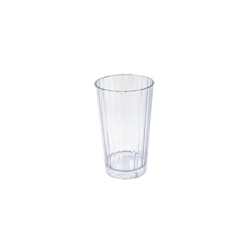 GOBELETS  355 ML Ø 7,6/5,8x12,8 CM TRANSPARENT SAN (72 UNITÉ)