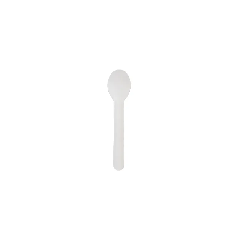 CUILLÈRES PAPER CUTLERY  960 G/M2 15,8 CM BLANC PAPIER (50 UNITÉ)
