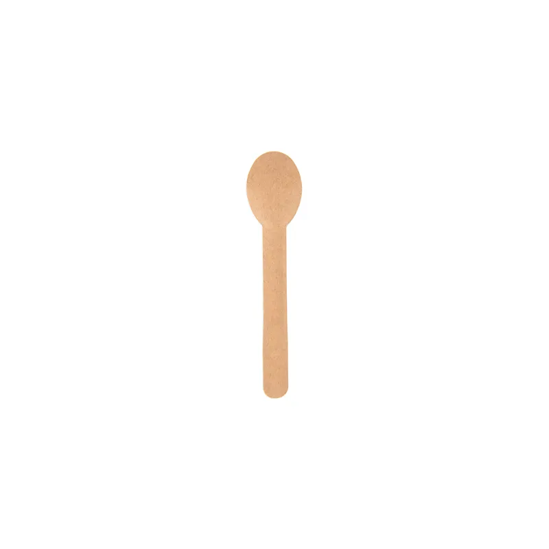 CUILLÈRES PAPER CUTLERY  960 G/M2 15,8 CM NATUREL PAPIER (50 UNITÉ)