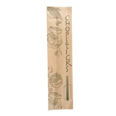 ENSEMBLE BÂTONS CHINOIS + SERVIETTE