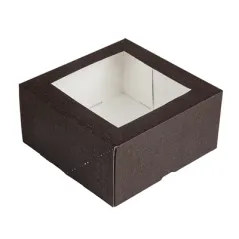 BOÎTES PATISSERIES AVEC FENÊTRE