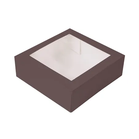 BOÎTES PÂTISSERIES AVEC FENÊTRE
