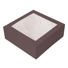 BOÎTES PATISSERIES AVEC FENÊTRE