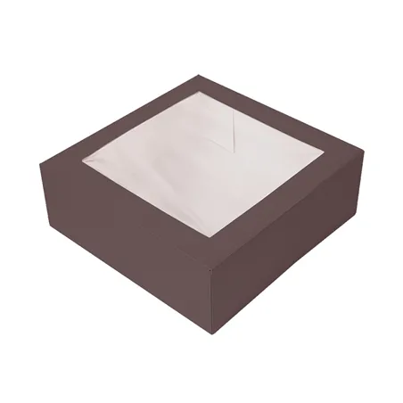 BOÎTES PATISSERIES AVEC FENÊTRE