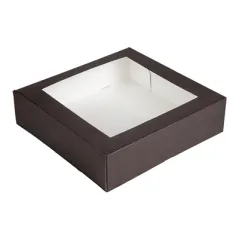 BOÎTES PATISSERIES AVEC FENÊTRE