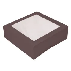 BOÎTES PÂTISSERIES AVEC FENÊTRE